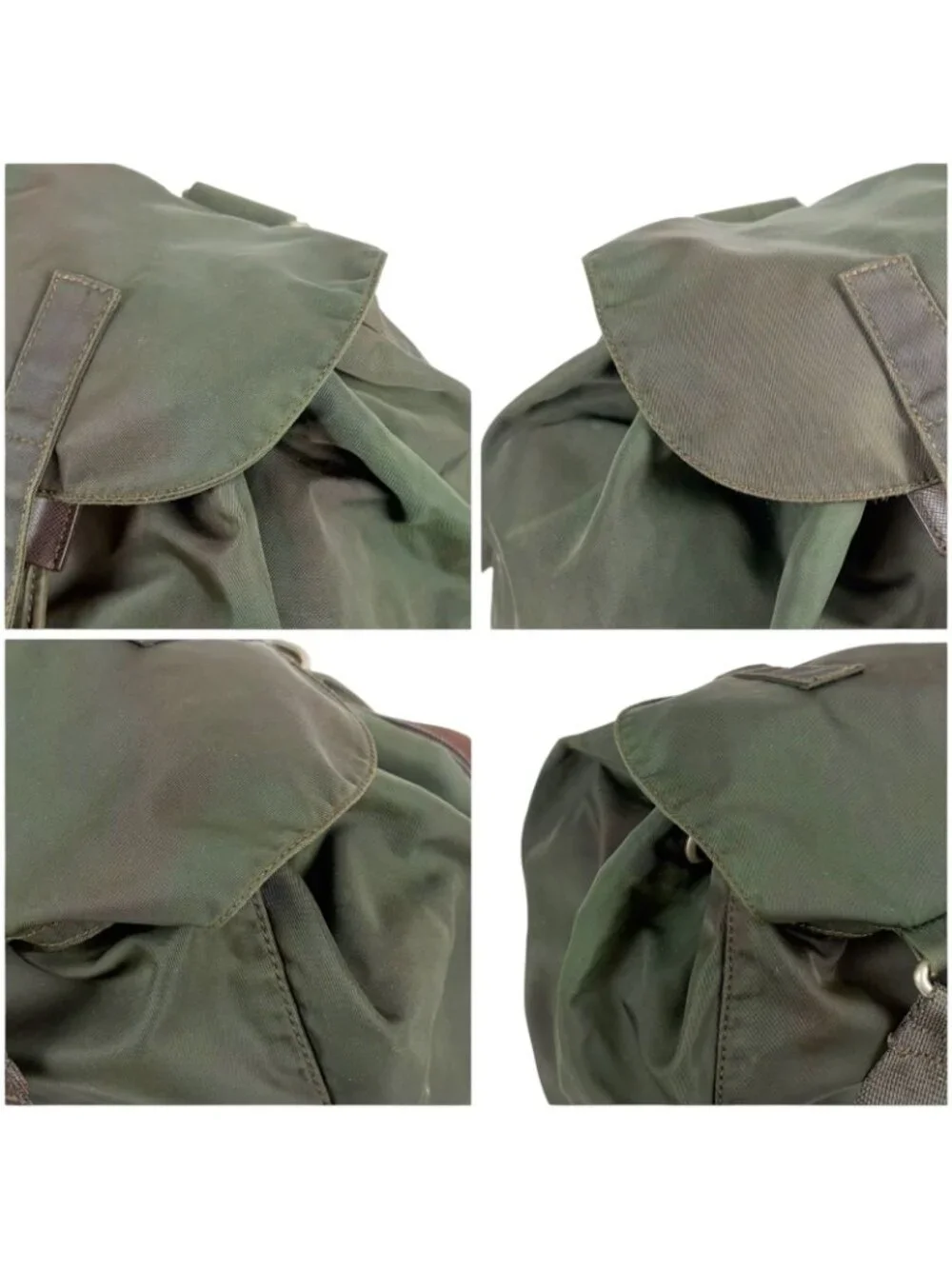 Prada Triangle Logo Backpack Tessuto Nylon